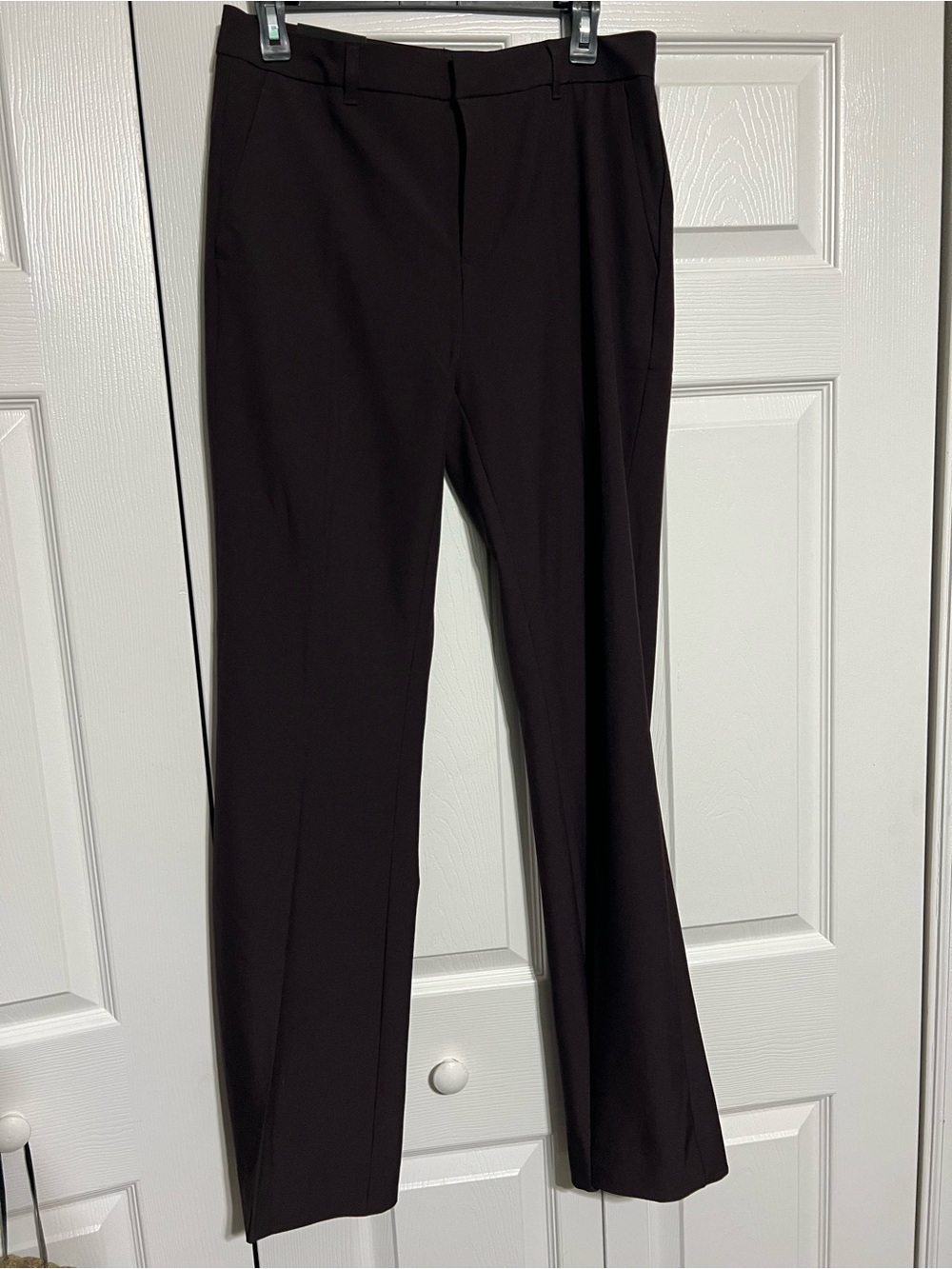 Banana Republic Women's eggplant bootcut suit pants NWT sz 6 32 inseam